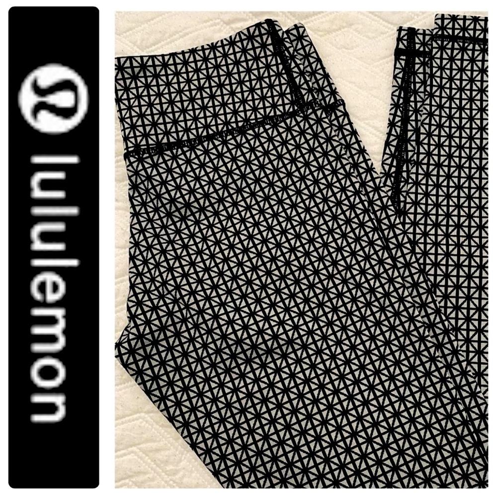 LULULEMON| RARE Geo Print Wunder Under Leggings/4
